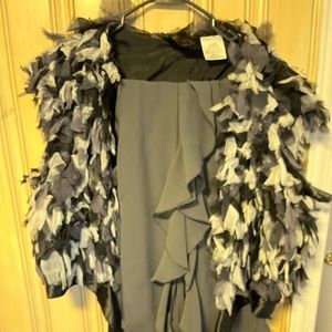 Sleeveless jacket and pants